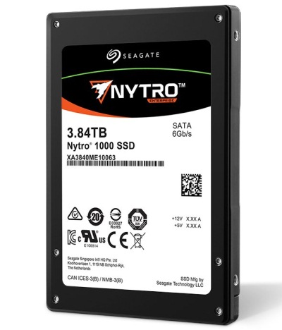 Seagate анонсировала новые накопители SSD Nytro 1000 емкостью до 3,84 ТБ