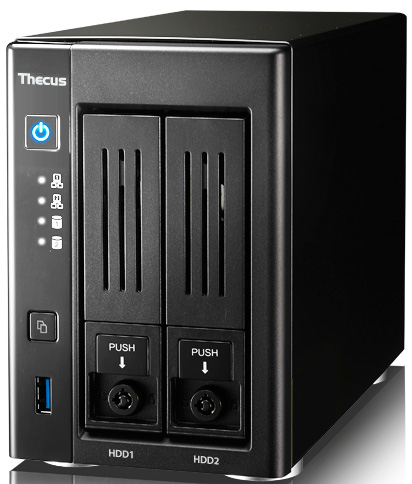 Thecus выпустила новый NAS-сервер N2810PRO с 4-ядерным процессор Intel Celeron N3160