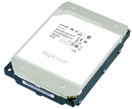 Toshiba представила серию жестких дисков для NAS-хранилищ - MN07 