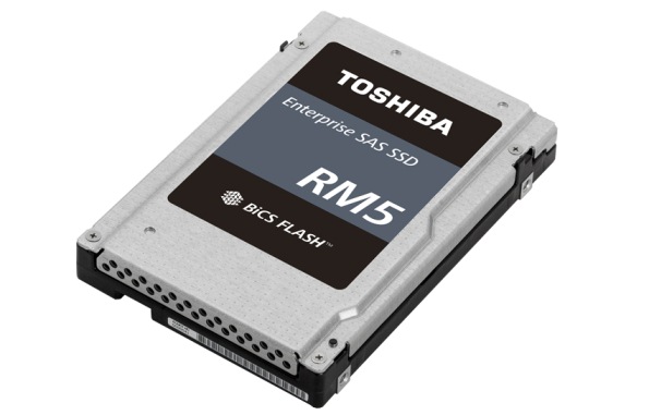 Toshiba представила твердотельные накопители SAS SSD RM5