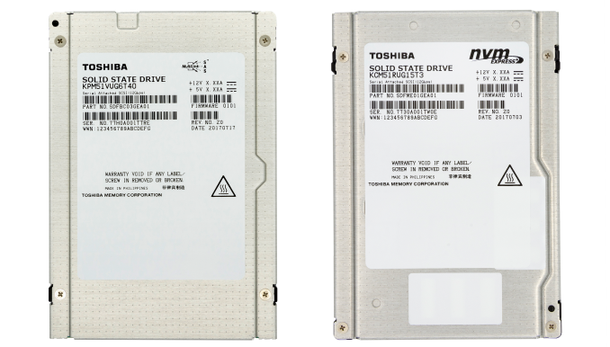Toshiba анонсировала новые SAS и NVMe SSD серии PM5 и CM5 с объемом до 30 ТБ