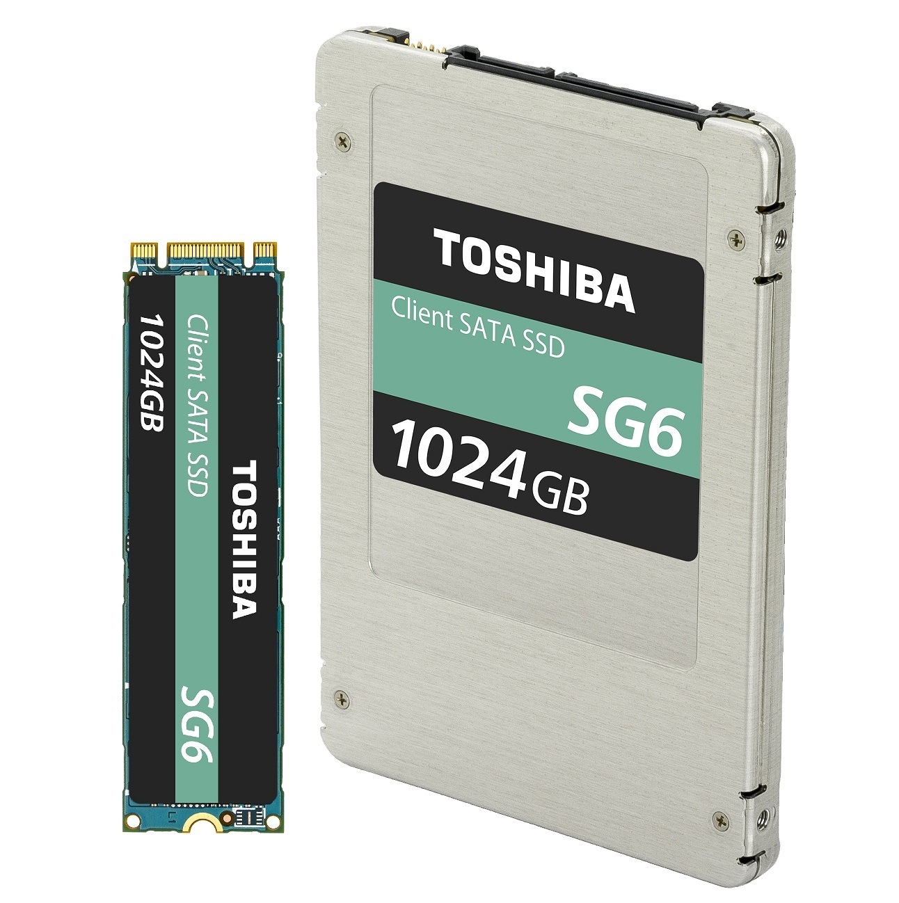 Toshiba анонсировала новую серию дисков SG6 SATA на базе 64-уровневой 3D флэш-памяти