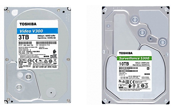 Toshiba анонсировала жесткие диски серии V300 и S300