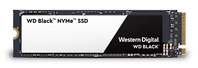 Western Digital представила новый Black 3D NVMe SSD